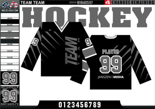 2268 FD Hockey VNeck