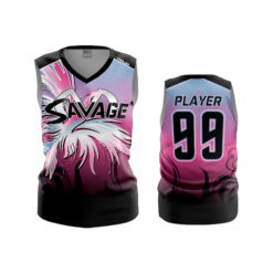 2461 FD Womens V-Neck Sleeveless MOJO-SAVAGE-BLACK