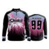 2461 FD Quarter Zip Batting Jacket LS MOJO-SAVAGE-BLACK