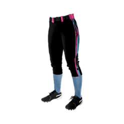 2461 FD Girls Fastpitch Pant CL MOJO-SAVAGE-BLACK
