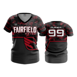 2582 FD Womens V-Neck FAIRFIELD-UNION