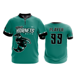 2597 FD Quarter Zip SS - Ribbed Collar HORNETS-ELITE-BASKETBALL