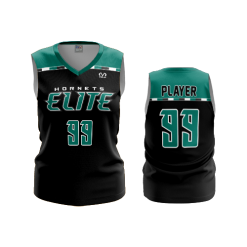 2597 FD SQMESH WOMENS BBALL TOP CL HORNETS-ELITE-BASKETBALL