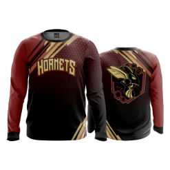 2586 FD Rash Longsleeve HORNET-WRESTLING