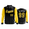 2124 FD Quarter Zip Batting Jacket LS DRAGONS