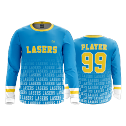 2129 FD Long Sleeve MENS CENTRAL-LASERS-WHITE