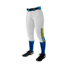 2129 FD Girls Fastpitch Pant CL CENTRAL-LASERS-WHITE