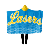2129 FD FAN WRAP CENTRAL-LASERS-WHITE