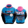 2105 FD Hoody HGH-BLUE