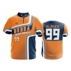 2592 FD Quarter Zip Batting Jacket SS BUBBA-SOFTBALL