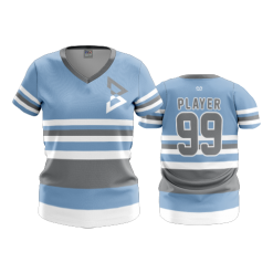 1720 FD Womens V-Neck BEAST-MODE-COLUMBIA