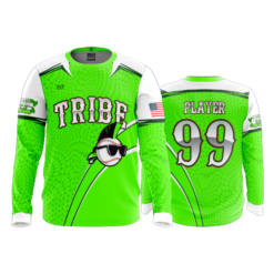 1107 FD Long Sleeve MENS KEWASKUM-TRIBE-FLO-GREEN-FLO INK + $5