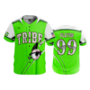 1107 FD ProTek Mens Full Button Down KEWASKUM-TRIBE-FLO-GREEN-FLO INK + $5