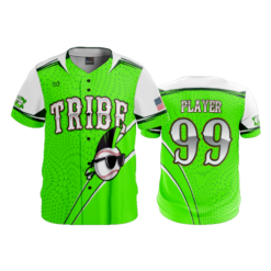 1107 FD ProTek Mens Full Button Down KEWASKUM-TRIBE-FLO-GREEN-FLO INK + $5