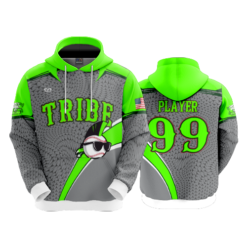 1107 FD Hoody KEWASKUM-TRIBE-GREY-FLO INK + $5