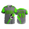 1107 FD ProTek Mens Full Button Down KEWASKUM-TRIBE-GREY-FLO INK + $5