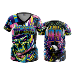 2578 FD Womens V-Neck TEXAS-HEAVY-STROKERS