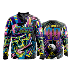 2578 FD Quarter Zip Batting Jacket LS TEXAS-HEAVY-STROKERS