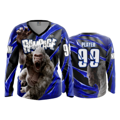 2594 FD Womens V-Neck Longsleeve RAMPAGE-ROYAL