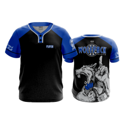 2593 FD MENS 2 BUTTON SCOOP NECK CL WOLFPACK-DARTS