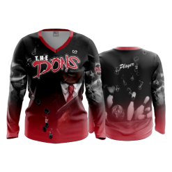 2590 FD Womens V-Neck Longsleeve THE-DONS