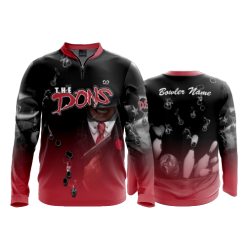 2590 FD Quarter Zip Batting Jacket LS THE-DONS