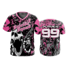 1013 FD Sport V-Neck MENS SUICIDE-SQUAD-PINK