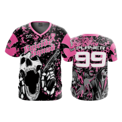 1013 FD Sport V-Neck MENS SUICIDE-SQUAD-PINK