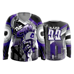 2358 FD Womens V-Neck Longsleeve THE-CITY