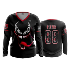 2587 FD Womens V-Neck Longsleeve VENOM