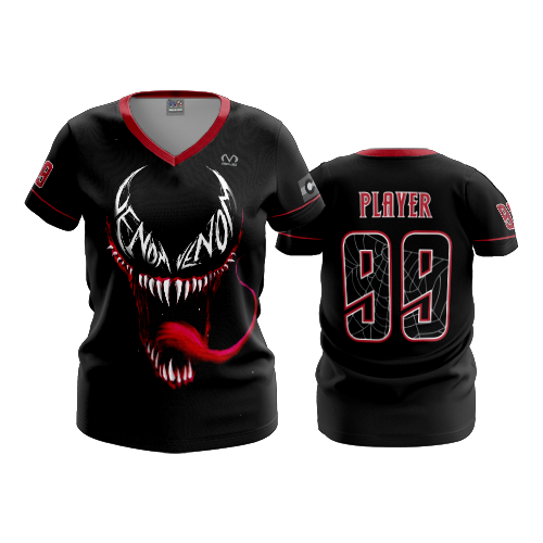 2587 FD Womens V-Neck VENOM