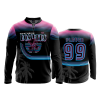 2595 FD Quarter Zip Batting Jacket LS NORTHSIDE-BOMBERS-BLACK