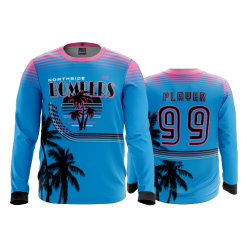 2595 FD Long Sleeve MENS NORTHSIDE-BOMBERS-BLUE