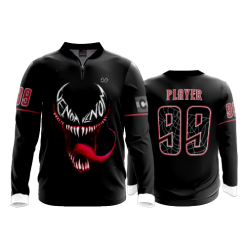 2587 FD Quarter Zip Batting Jacket LS VENOM