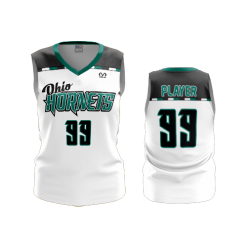 2597 FD SQMESH WOMENS BBALL TOP CL HORNETS-ELITE-BASKETBALL WHITE