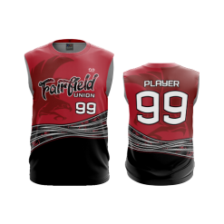 2582 FD Sport Sleeveless MENS FAIRFIELD-UNION-RED