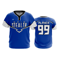 1686 FD MENS 2 BUTTON SCOOP NECK CL OHIO-STEALTH-ROYAL