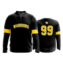 2275 FD Quarter Zip Batting Jacket LS _WATKINS-MEMORIAL