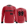 2619 FD Long Sleeve MENS PICKERINGTON-RED-HAWKS