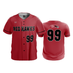 2619 FD ProTek Mens Full Button Down PICKERINGTON-RED-HAWKS