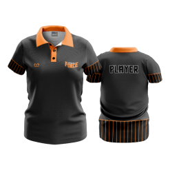 2630 FD Womens Polo SOUTHERN-OHIO-FORCE-BLACK