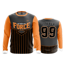 2630 FD Long Sleeve MENS SOUTHERN-OHIO-FORCE-BLACK