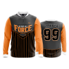 2630 FD Quarter Zip Batting Jacket LS SOUTHERN-OHIO-FORCE-BLACK