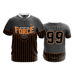 2630 FD Quarter Zip Batting Jacket SS SOUTHERN-OHIO-FORCE-BLACK