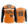 2630 FD Womens V-Neck Longsleeve SOUTHERN-OHIO-FORCE-ORANGE