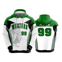 2605 FD Hoody WESTERN-HS-WHITE
