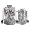 2612 FD Womens V-Neck Longsleeve WARRIORS-WHITE