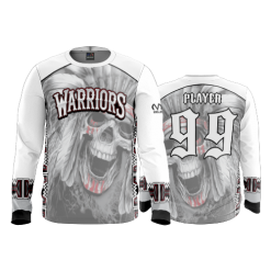 2612 FD Long Sleeve MENS WARRIORS-WHITE