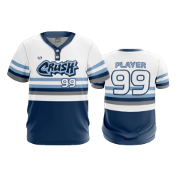 297 FD MENS 2 BUTTON SCOOP NECK CL CRUSH-BASEBALL-WHITE-2020