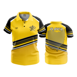 2618 FD Womens Polo CHILLICOTHE-GENERALS-GOLD
